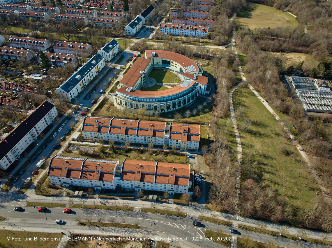 20.02.2023 -  der verschwundene Hachinger Bach in Neuperlach und Berg am Laim